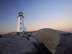 Peggy's Point Lighthouse, Peggy's Cove, St. Margaret's Bay, Nova Scotia